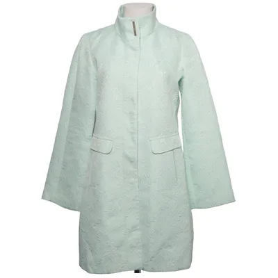 Manteau (Vert) de Oodji Coton, Polyester