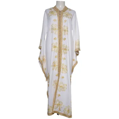 Kaftan (Weiß, Gold)