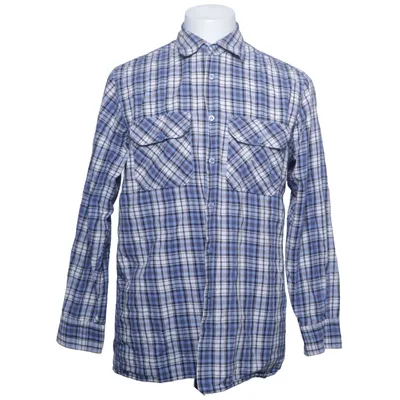 Flannel skjorte (Blå, Hvid, Sort) fra Worker