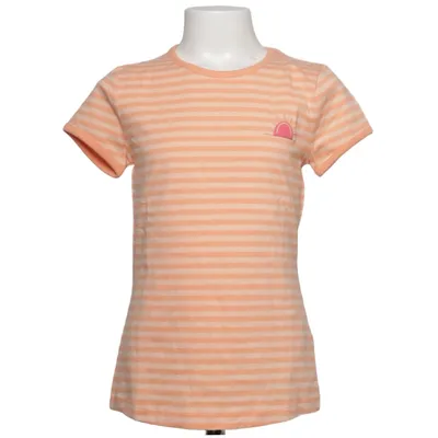 T-shirt (Orange, Hvid) fra Jonas Nielsen Bomuld, Elastan