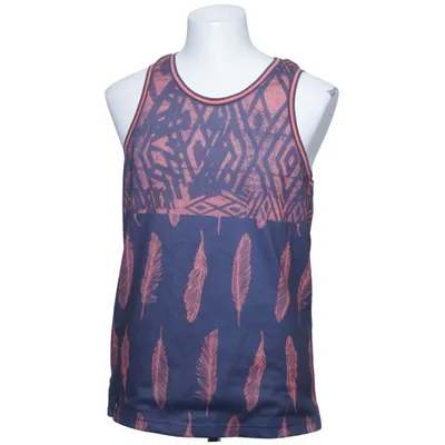 Tank Top (Blue, Orange) from LRG Polyester