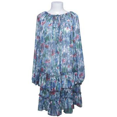 Dress (Blue, Multicolored) from Haust Polyester