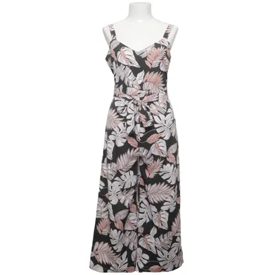 Jumpsuit (Black, White, Pink) from Iska Polyester