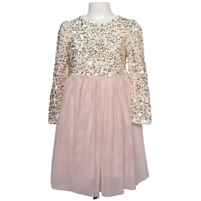 Kjole (Guld, Pink) fra Lindex Kids Polyester