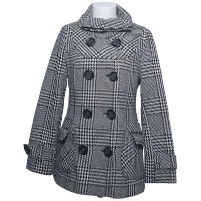 Frakke (Janet Check) fra Zoul Polyester, Uld