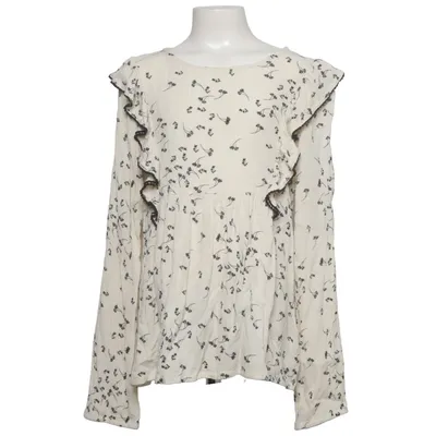 Bluse (Beige, Sort) fra Zeeman Viscose