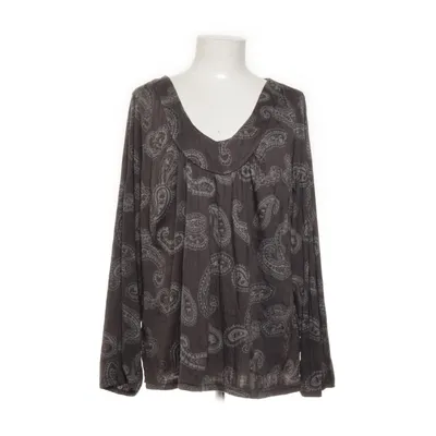 Blouse (Bruin, Grijs) van Plus by Ellos Polyester, Viscose
