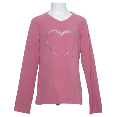 T-shirt à manches longues (Rose) de Steeds Coton, Élasthane