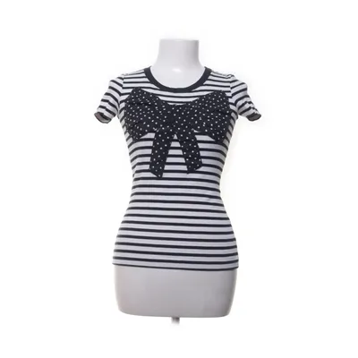 T-shirt (Zwart, Wit) van Marc Cain