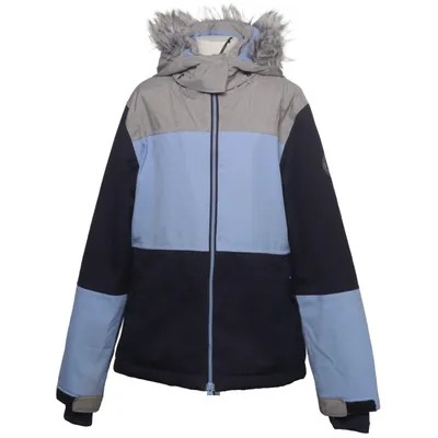 Winterjas (Blauw, Grijs) van Steeds Polyester