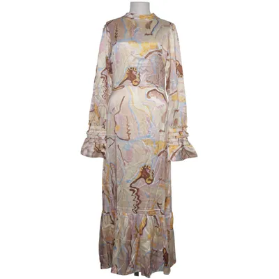 Långklänning (Beige, Flerfärgad) från Helmstedt Silke