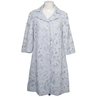 Coat (Blue) from My Twin Twinset Elastane, Polyester