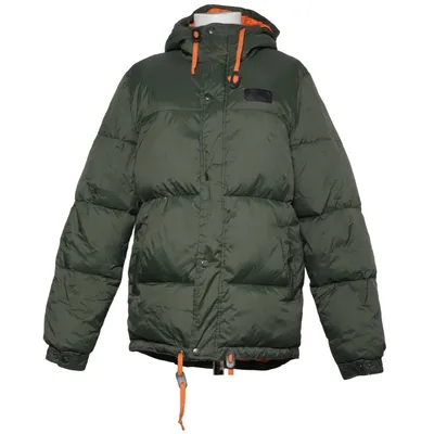 Dunjacka (Grön, Orange) från Mouli Dun, Fjädrar, Nylon, Polyester