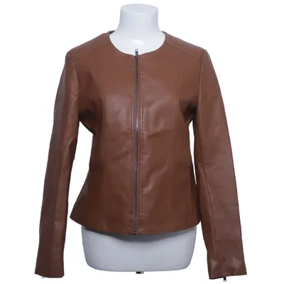 Jacket (Brown) from Lola Liza Polyester, Polyurethane