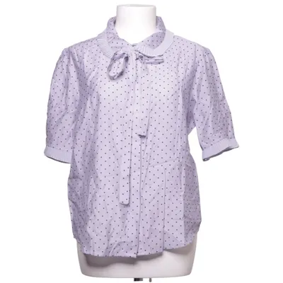 Knytblus (Blå, Svart) från HUNKØN Polyamid, Viskos