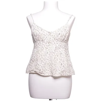 Topp (Vit, Flerfärgad) från Brandy Melville Bomull