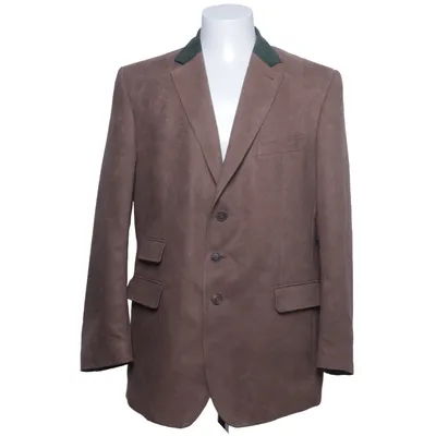 Blazer (Marron, Vert) de H. Moser Polyester, Viscose