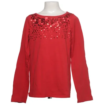 Lange mouwen shirt (Rood) van Lands' End Katoen