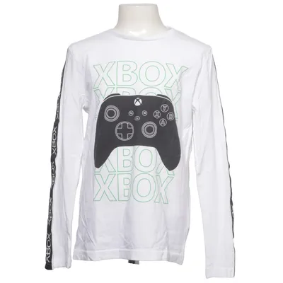 Long sleeve T-shirt (White, Black, Green) from Microsoft Cotton