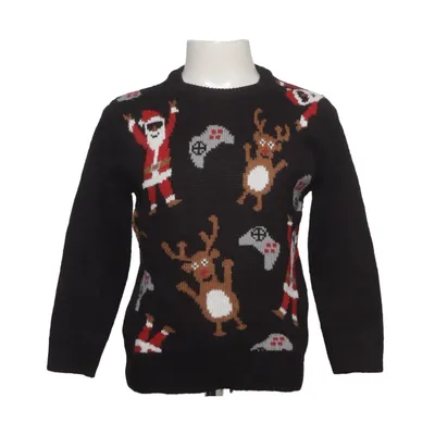 Pull de Noël (Noir, Multicolore) de Zeeman Acrylique