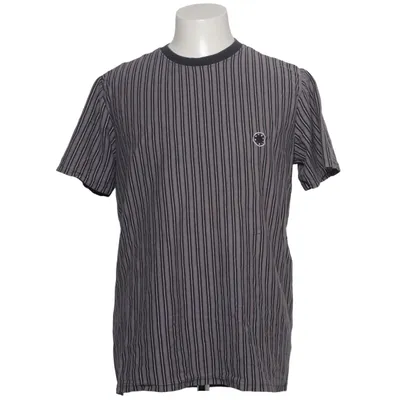 T-shirt (Grijs, Blauw, Zwart) van Woodbird Katoen