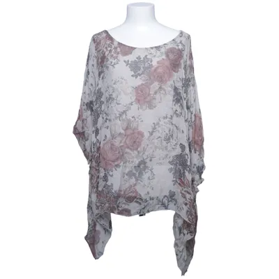 Topp (Beige, Flerfärgad) från Made in italy Elastan, Silke, Viskos