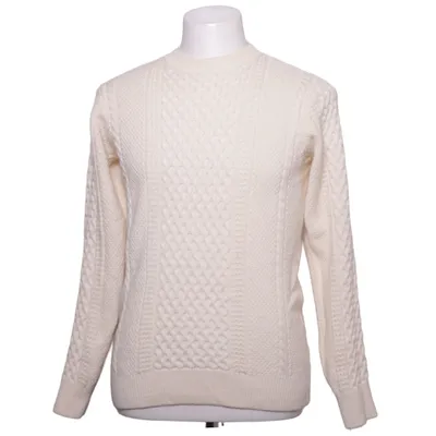 Pull-over (Blanc) de Grand Frank Acrylique, Laine