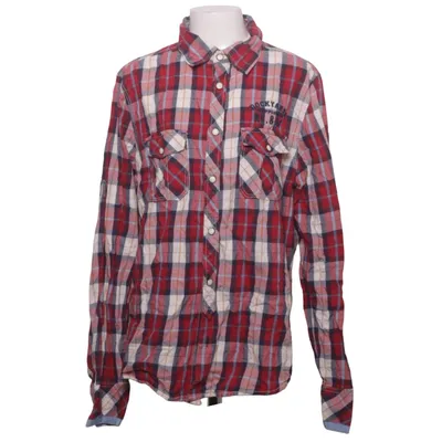 Chemise en flanelle (Rouge, Blanc, Bleu) de L.O.G.G by H&M Coton