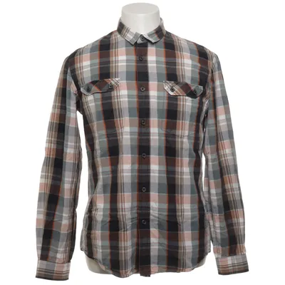 Flanellskjorta (Grå, Orange, Svart, Vit) från Reunion Bomull