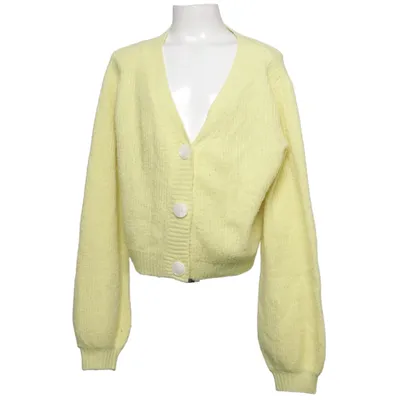 Cardigan (Gul) fra Ü by KappAhl Akryl, Elastan, Polyester