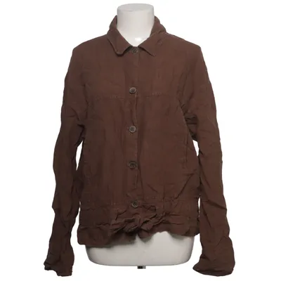 Jacket (Brown) from Share Linen
