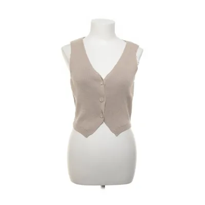 Väst (Beige) från Stradivarius Bomull, Polyester