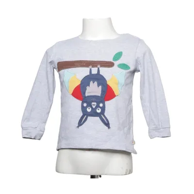 Långärmad t-shirt (Grå, Flerfärgad) från Frugi Ekologisk bomull