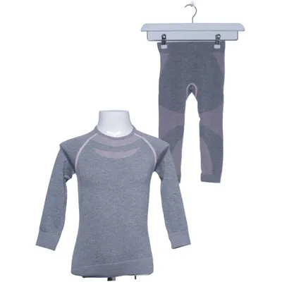 Base layer (Gray, Pink) from Lupilu Elastane, Polyamide, Polyester