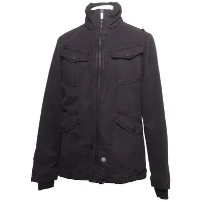Jacket (Gray) from Henkel Acrylic, Cotton, Nylon, Viscose