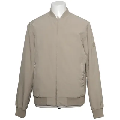 Bomber jacket (Beige) from Premium by Jack & Jones Elastane, Polyester