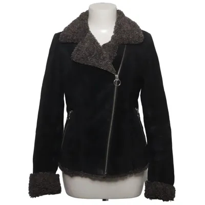 Shearling jacket (Black, Gray) from Jofama