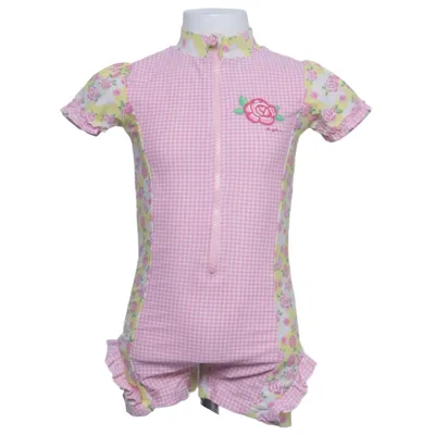 UV beschermende kleding (Roze, Geel, Meerkleurig) van Playshoes Elastaan, Polyamide