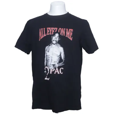 T-shirt (Noir) de 2Pac Coton