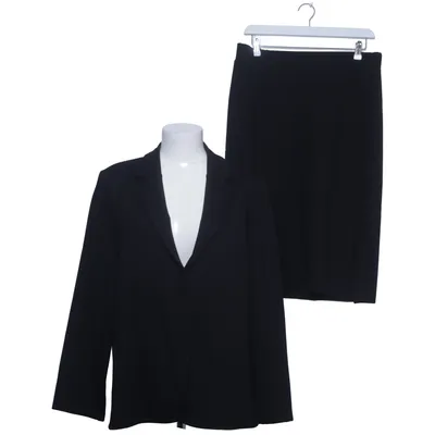 Skirt suit (Black) from Unfold Copenhagen Elastane, Polyamide, Polyester, Viscose