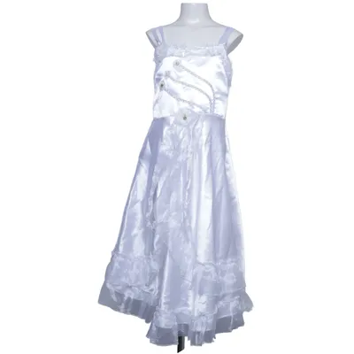 Robe de fille de fleur (Blanc)