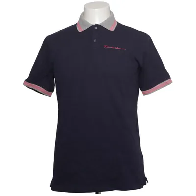 Polo shirt (Blue, Gray) from Takeshy Kurosawa Cotton