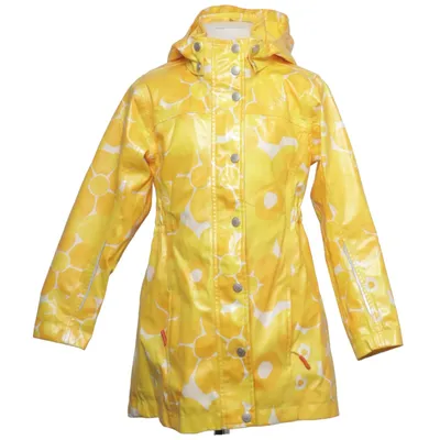 Regnfrakke (Gul, Orange, Hvid) fra Kids by Tchibo Bomuld, Polyester