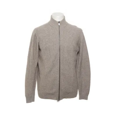 Cardigan (Beige) van Massimo Dutti Nylon, Wol, Katoen