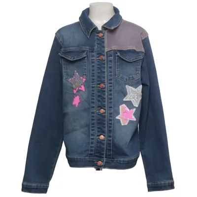 Jeansjacka (Blå, Flerfärgad) från Desigual Bomull, Elastan, Polyester, Viskos