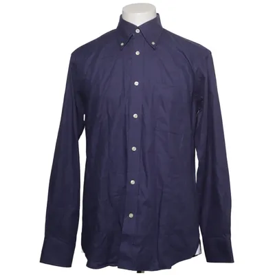 Button down shirt (Blue) from Tom Rusborg Cotton