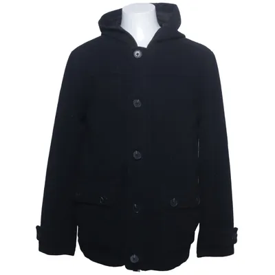 Jas (Zwart) van Line Polyester, Wol