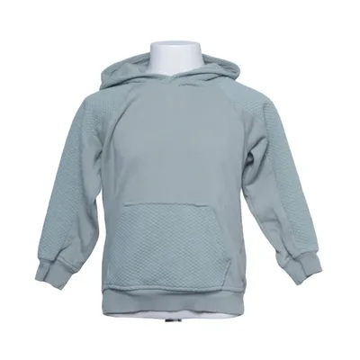 Hoodie (Green) from KappAhl Cotton, Elastane, Polyester