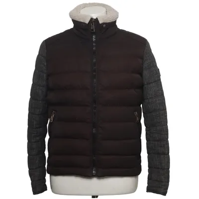 Winter jacket (Black, Gray) from Lufian Cashmere, Polyamide, Polyester, Wool