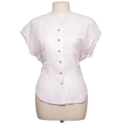 Top (White) from Tru Polyester, Viscose